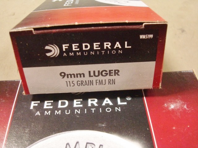 Federal - 9mm FMJ American Eagle New 124 grain - 50 Rounds
